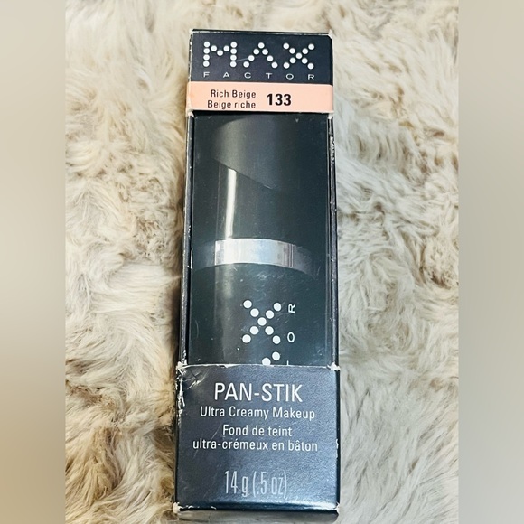 Max Factor Pan-Stik ultra creamy make up Rich Beige 133 Discontinued